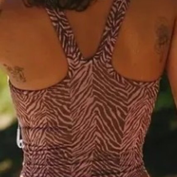 FREE PEOPLE MOVEMENT Flutter Kick Tank in Tan Sz MED/LAR - Picture 3 of 6